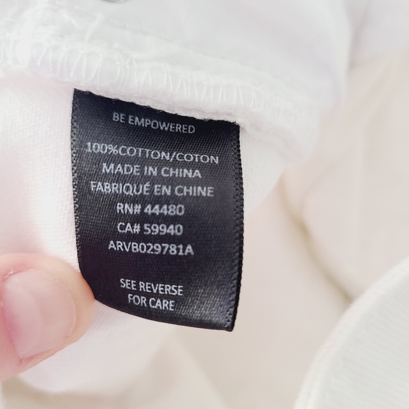 NWOT AFRM distressed crop high rise white jeans - Picture 11 of 14